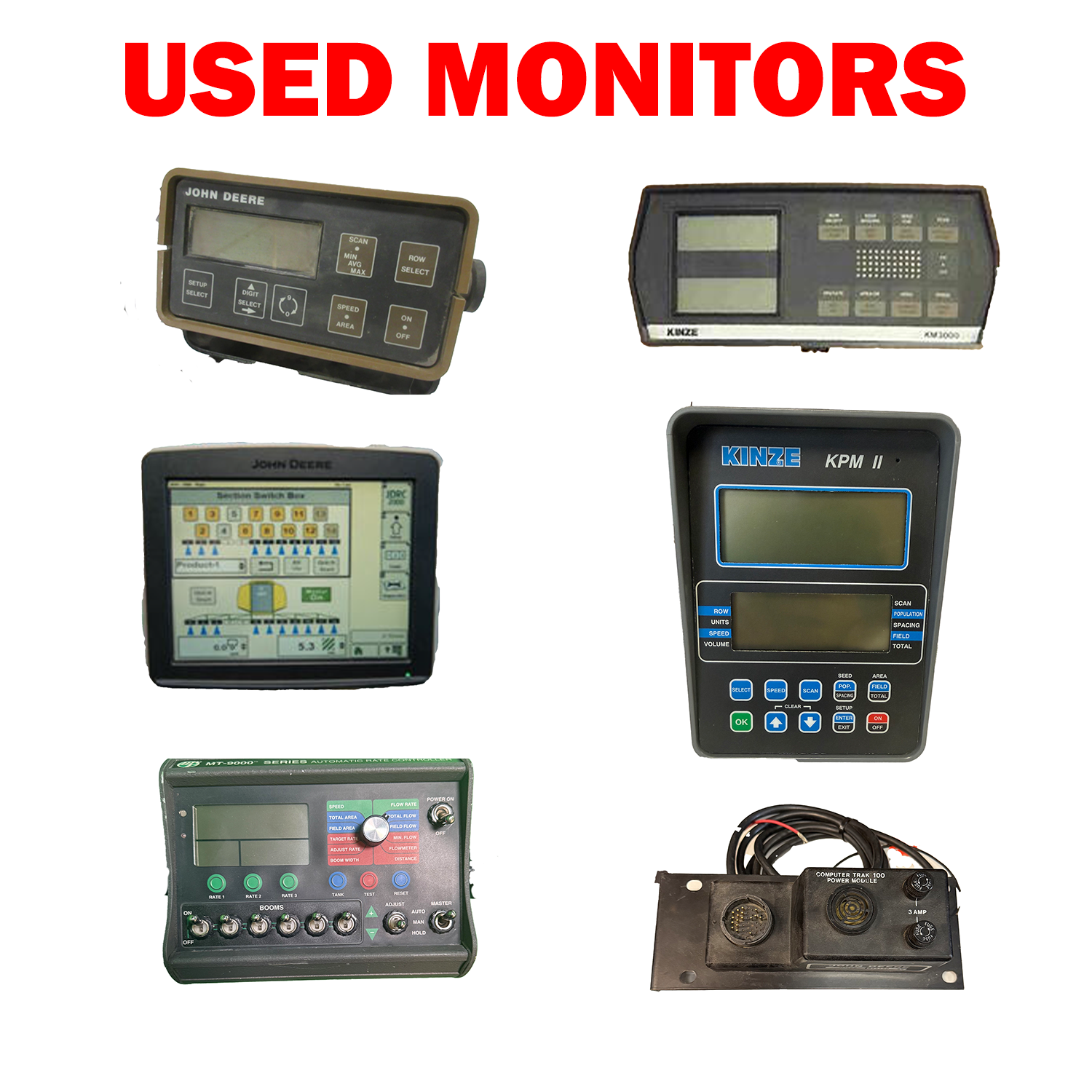 Used Monitor & Radar plus Sensors