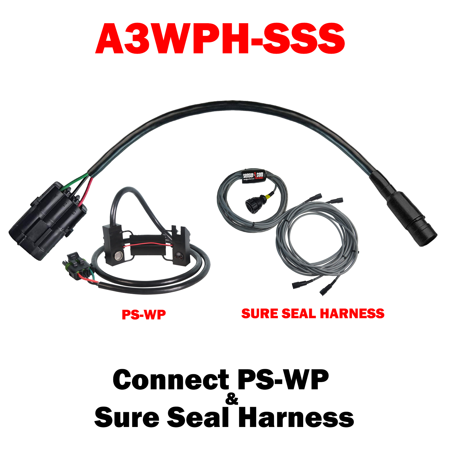 A3WPH-SSS | Weather Pack to Sure-Seal (Cannon)