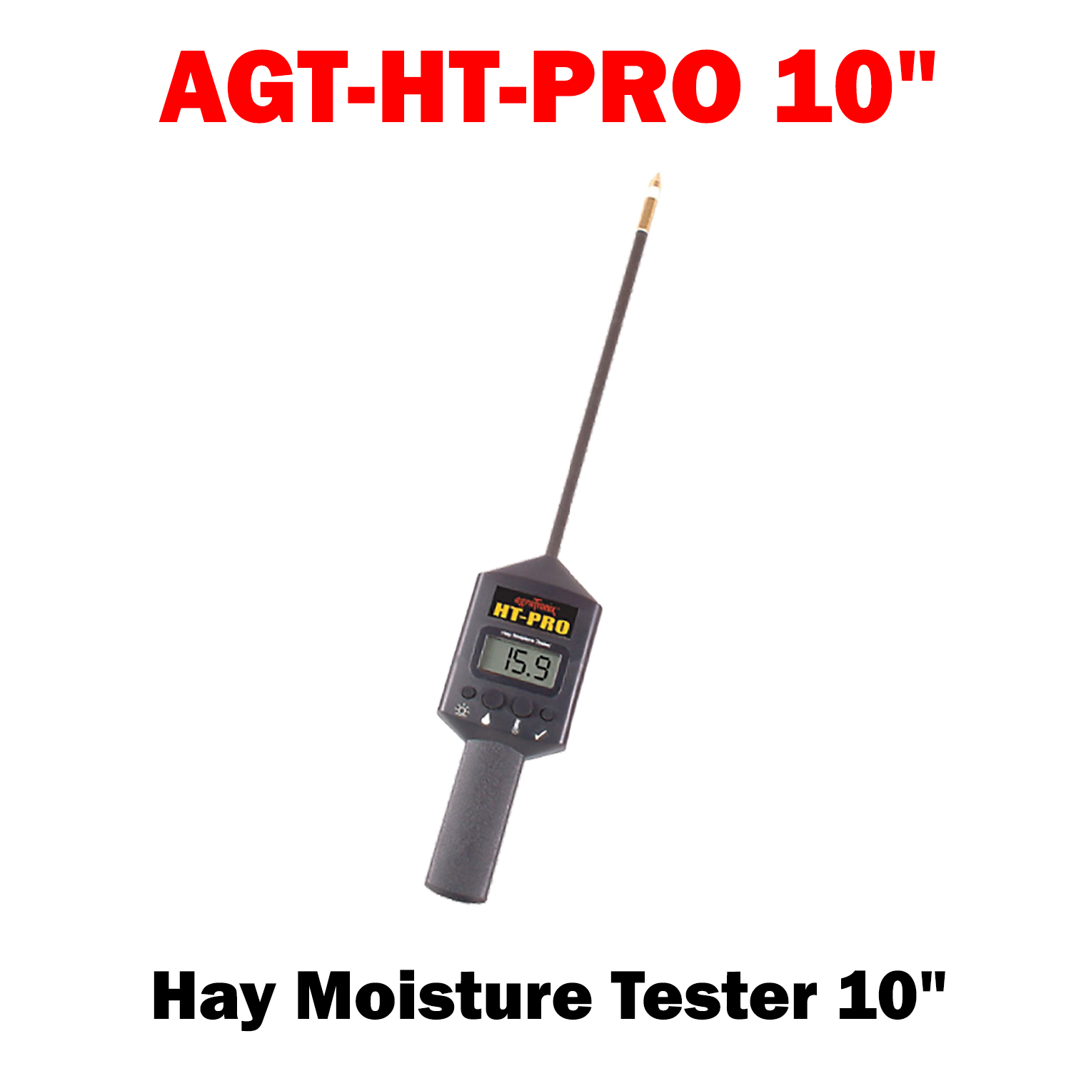 AGT-HT-PRO 10" | Hay Moisture Tester 10"