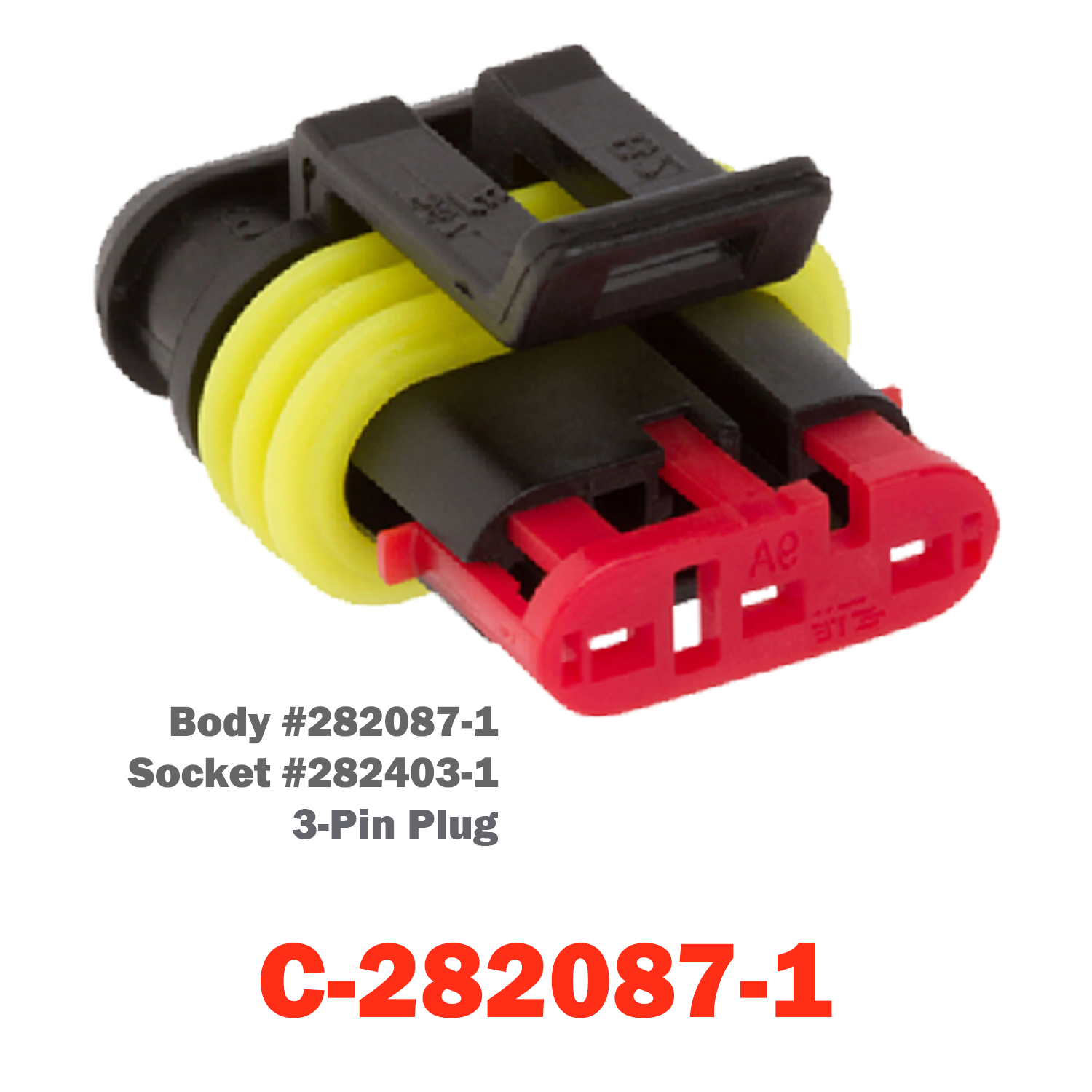 3 Pin Plug | C-282087-1