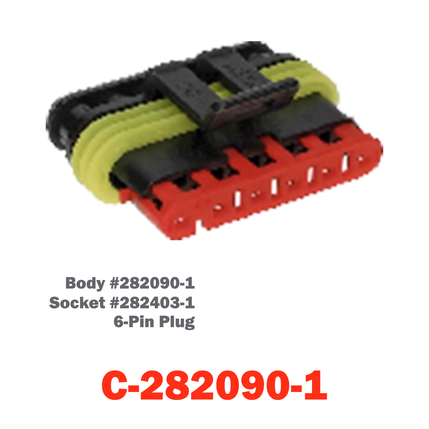 06 Pin Plug | C-282090-1