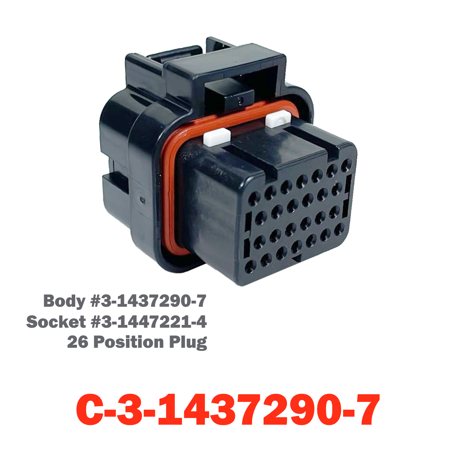 26 Position Plug | C-3-1437290-7