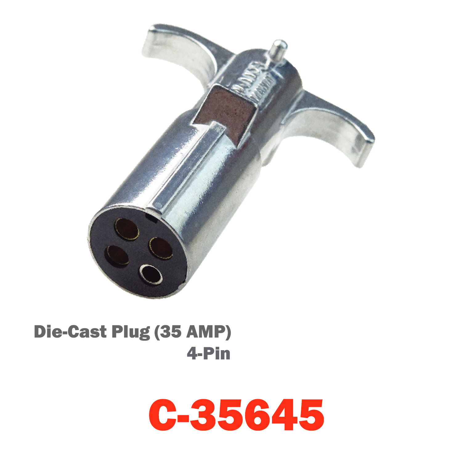 C-35645 | Pollak Die-Cast Plug