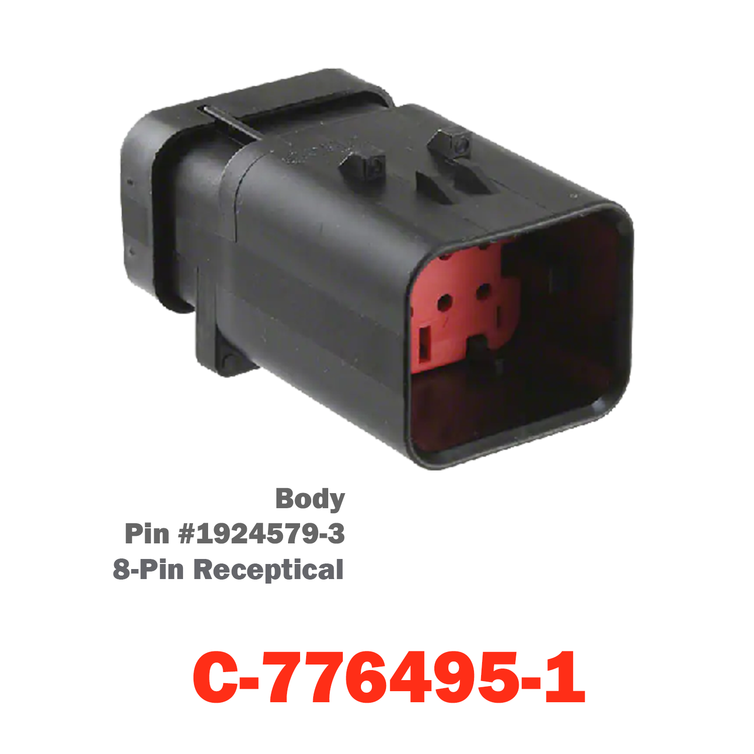 08 Pin Receptacle | C-776495-1