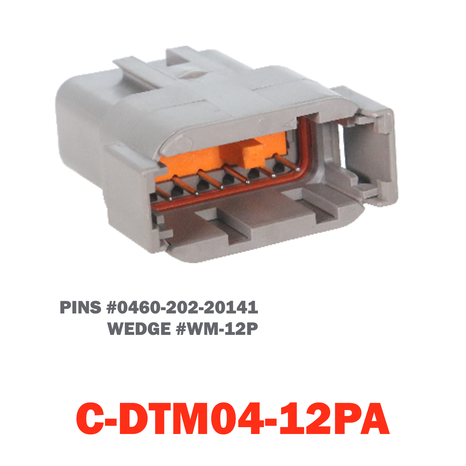 DTM04-12P DTM Deutsch, Conector De Cable Impermeable, Enchufe Automotriz Con Pin, Hembra Y Macho, 12 Pin, DTM06-12S, 5 Juegos - AliExprs