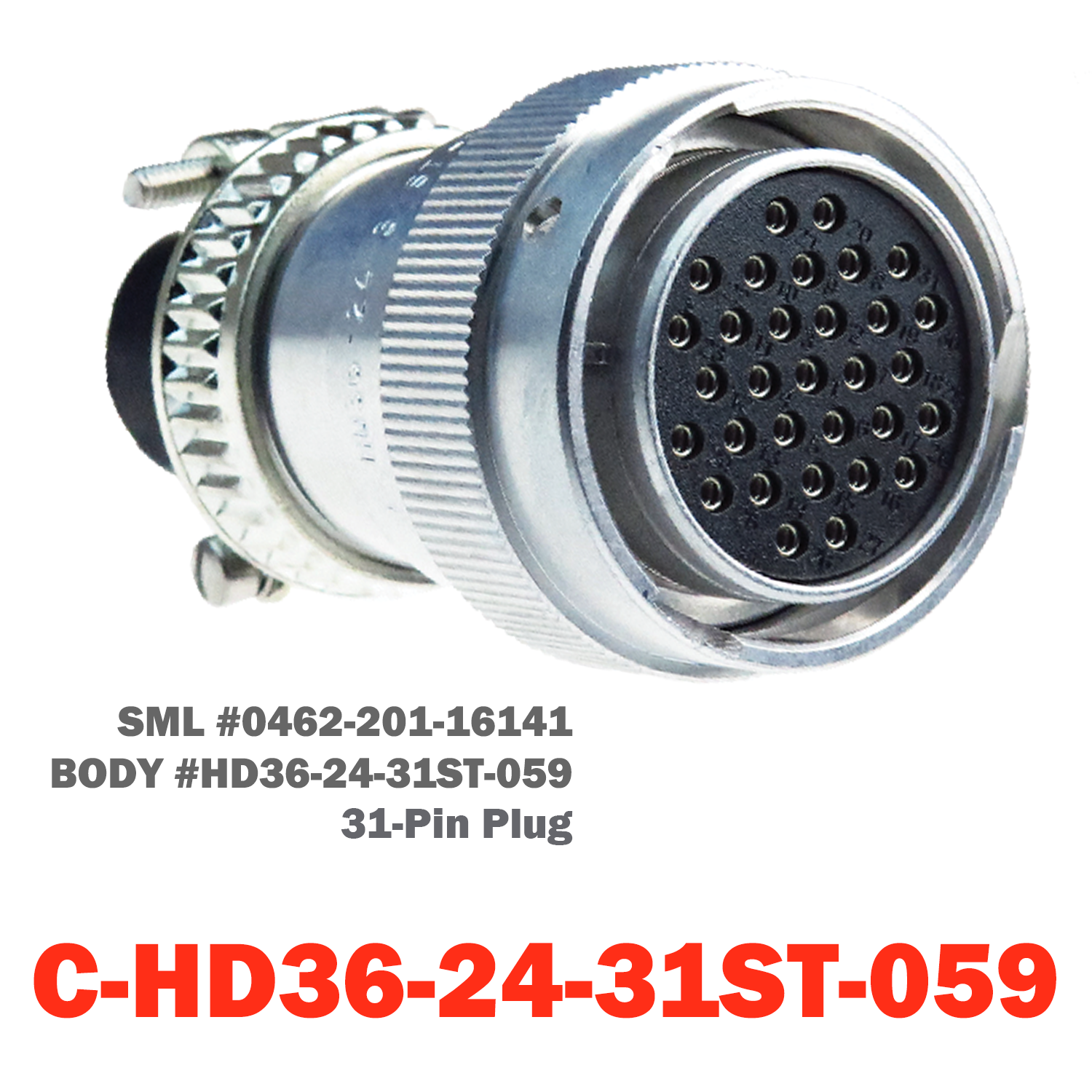 31 Pin Deutsch Receptacle | C-HD36-24-31ST-059