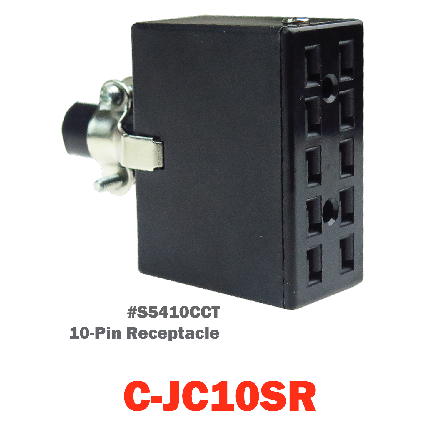 C-JC10SR | 10 Spade Jones Receptacle