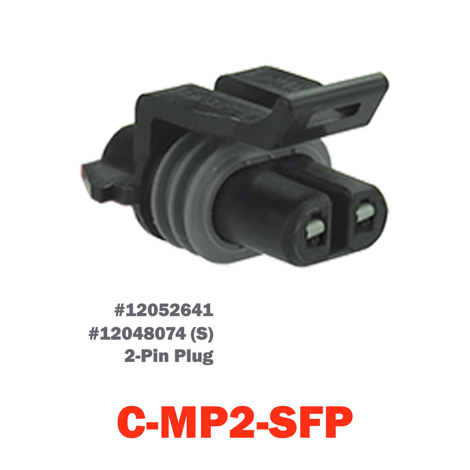 02 Pin Metri-Pack Plug | C-MP2-SFP