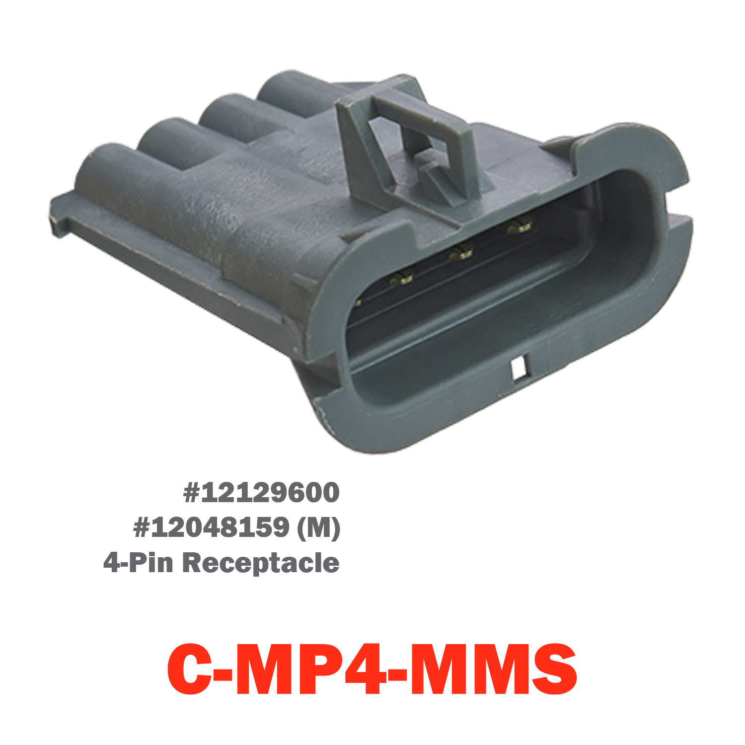 04 Pin Metri-Pack Socket | C-MP4-MMS