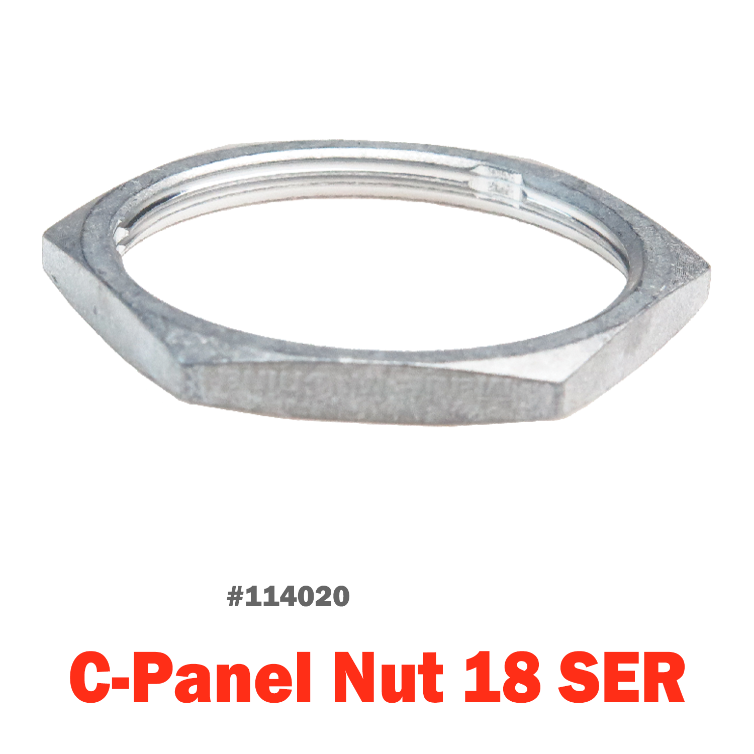 C-PANEL NUT 18 SER | Deutsch 18 Series Panel Nut
