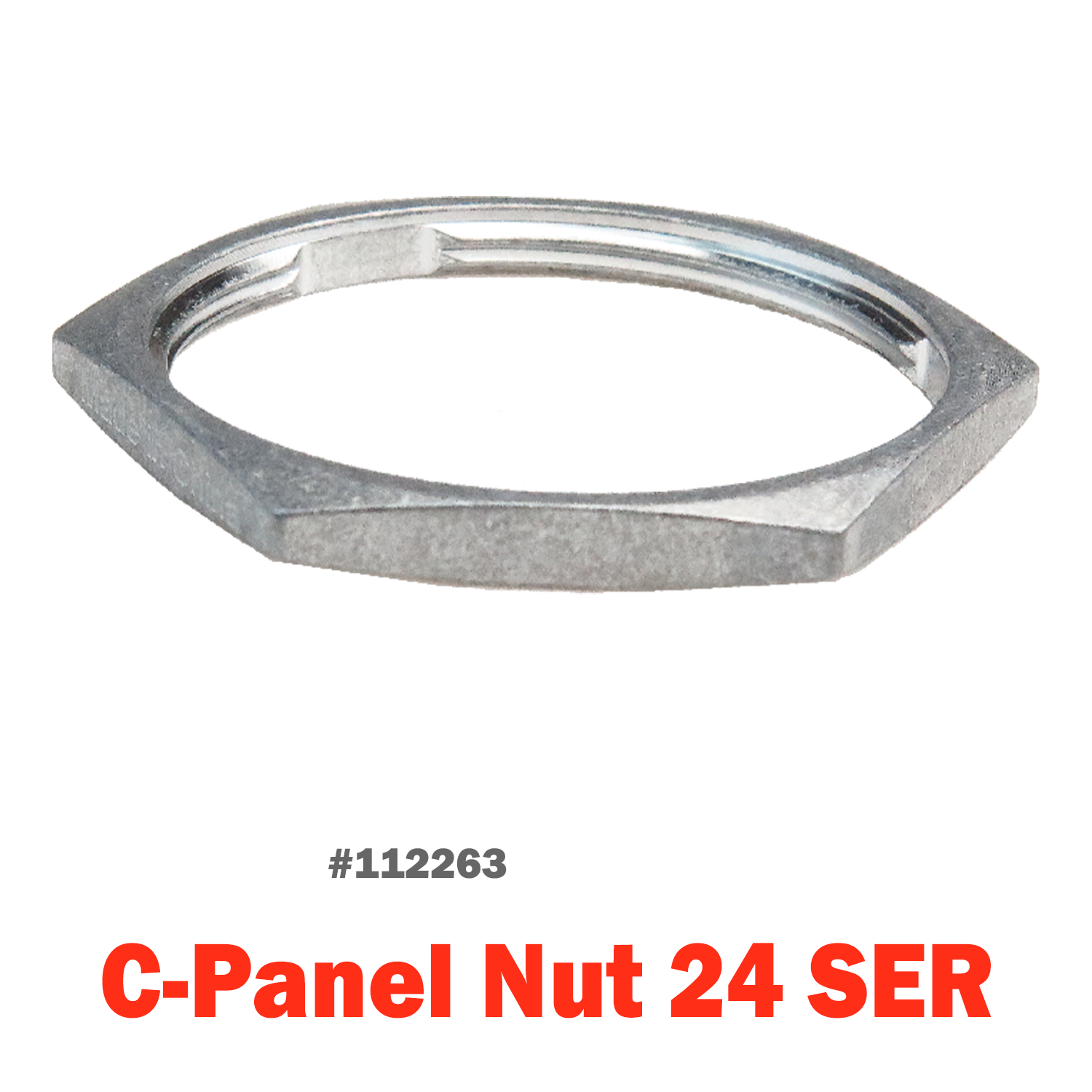 C-PANEL NUT 24 SER | Deutsch 24 Series Panel Nut