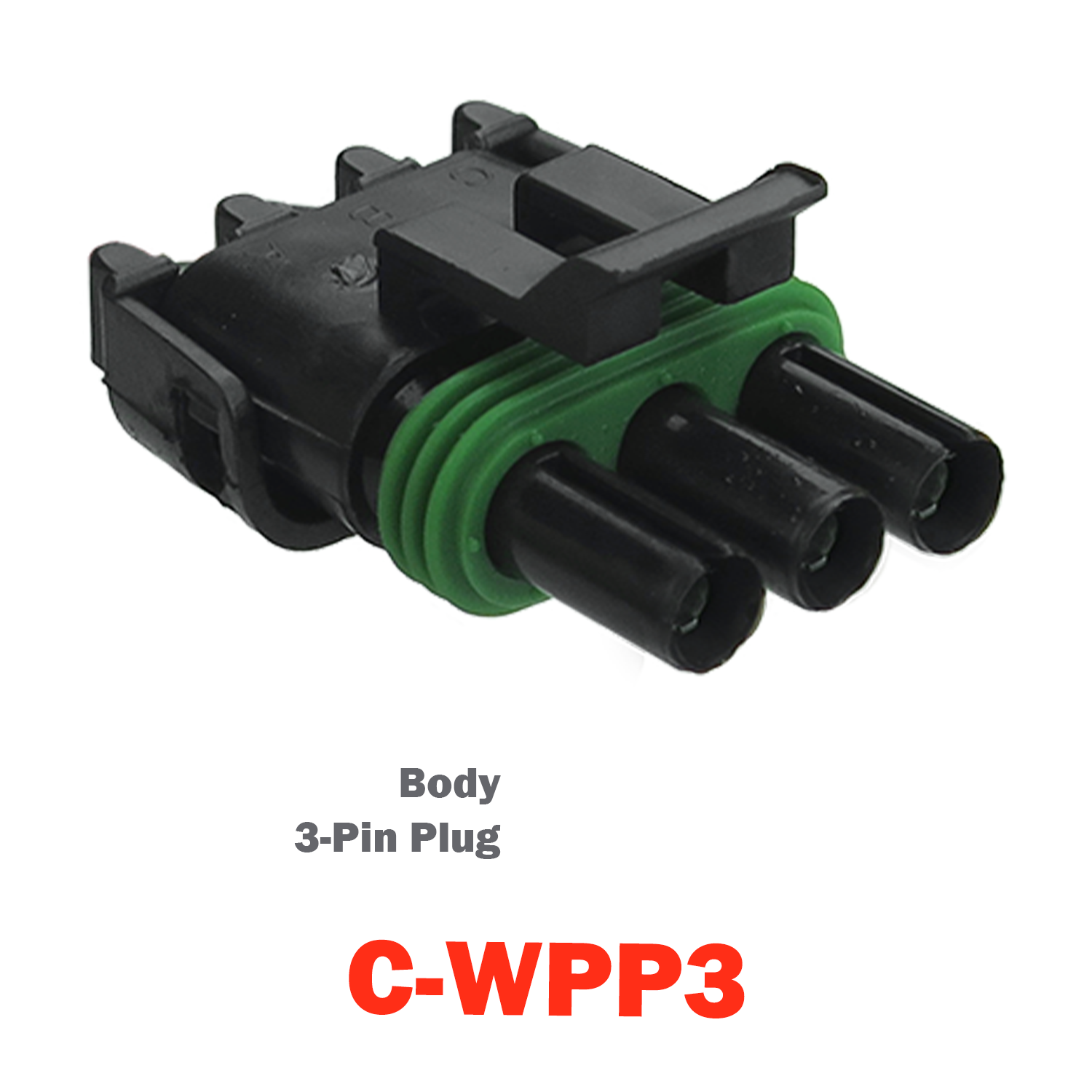 03 Pin Weather Pack Plug | C-WPP3