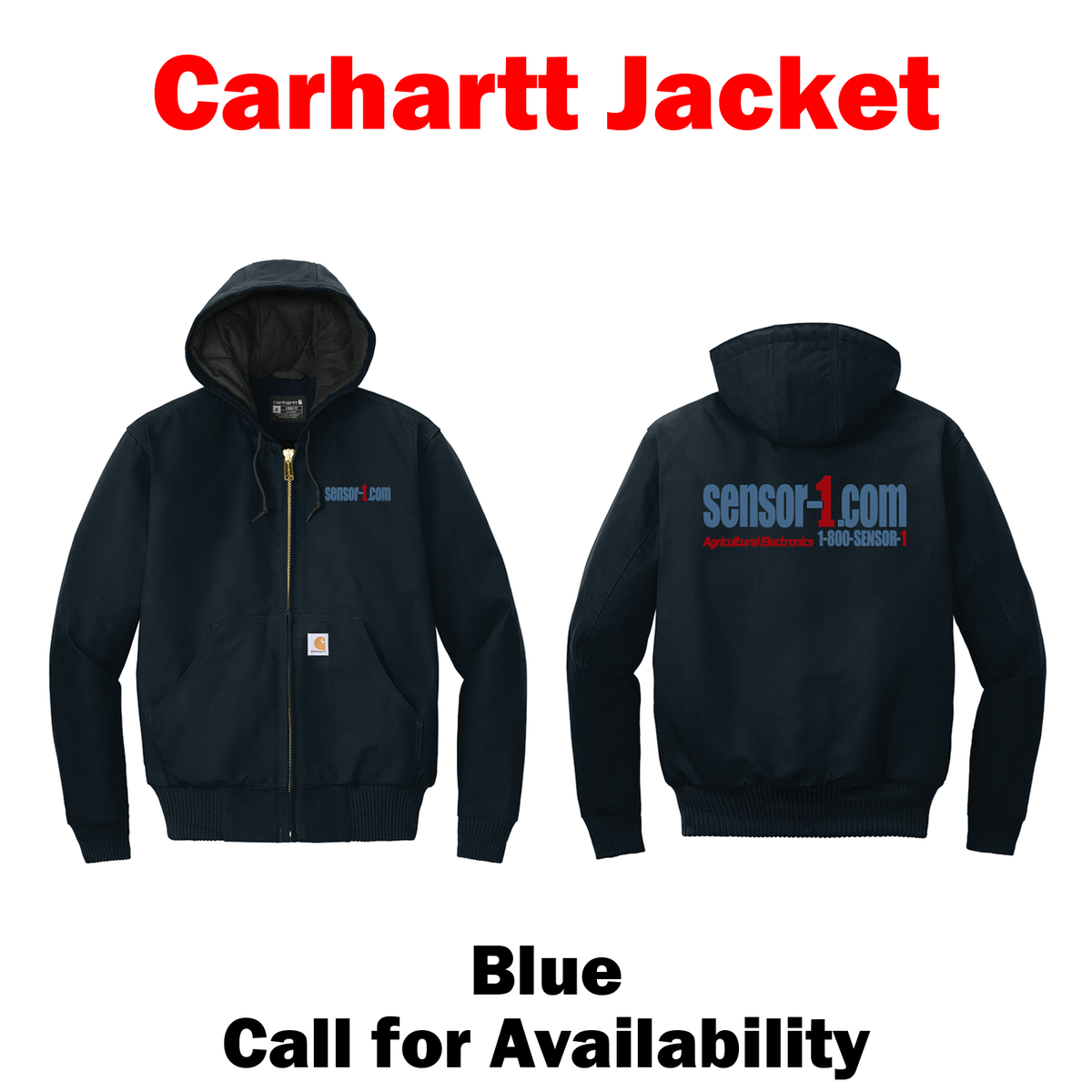 Sensor-1 Carhart Jacket Blue