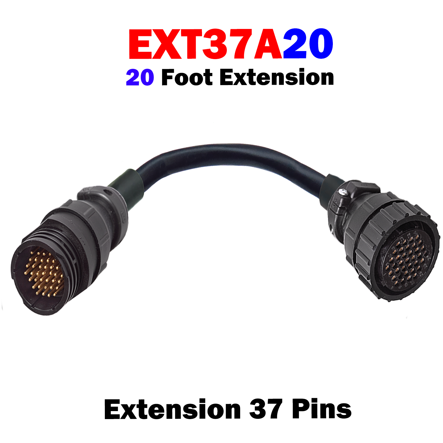 37 Pin Amp Extension Cables