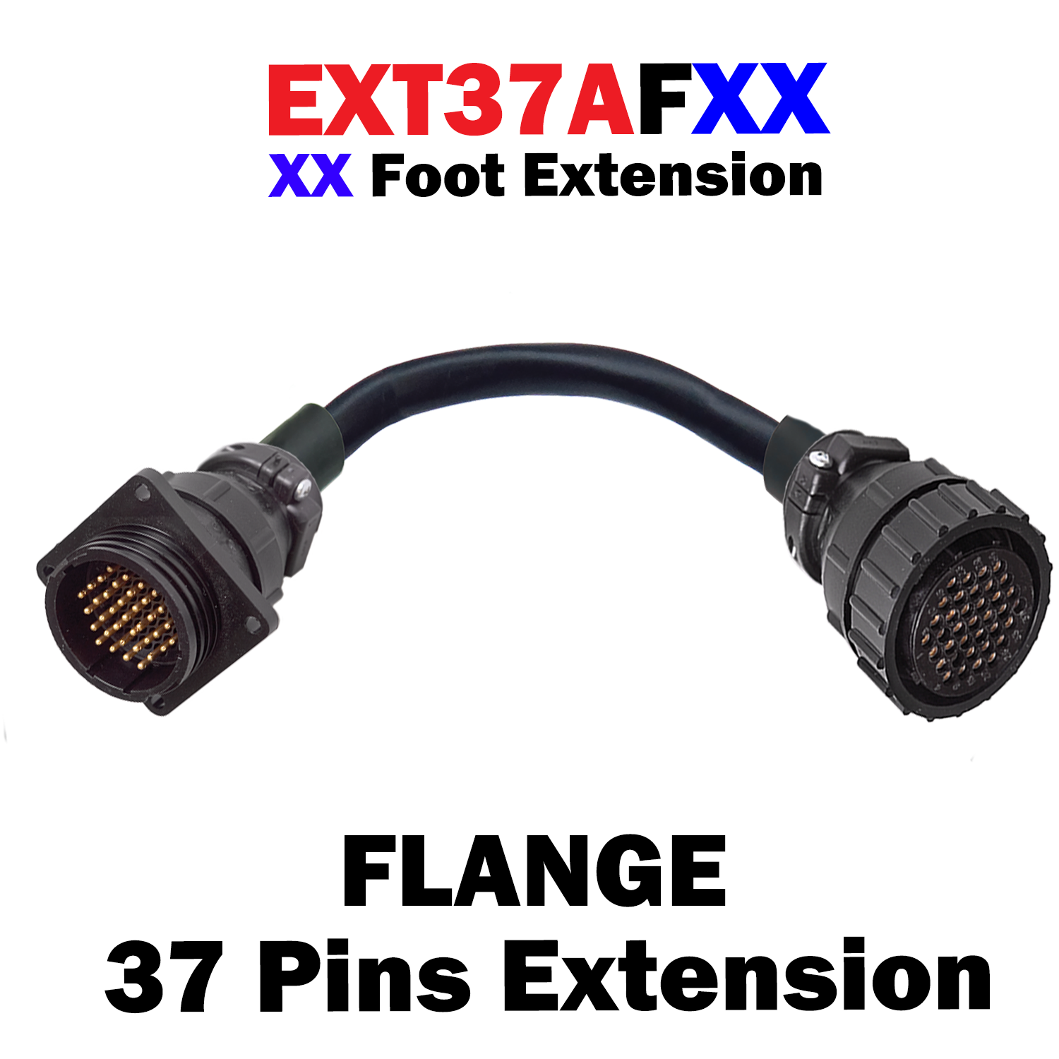 EXT37AFXX- Pin Amp w/Flange Extension