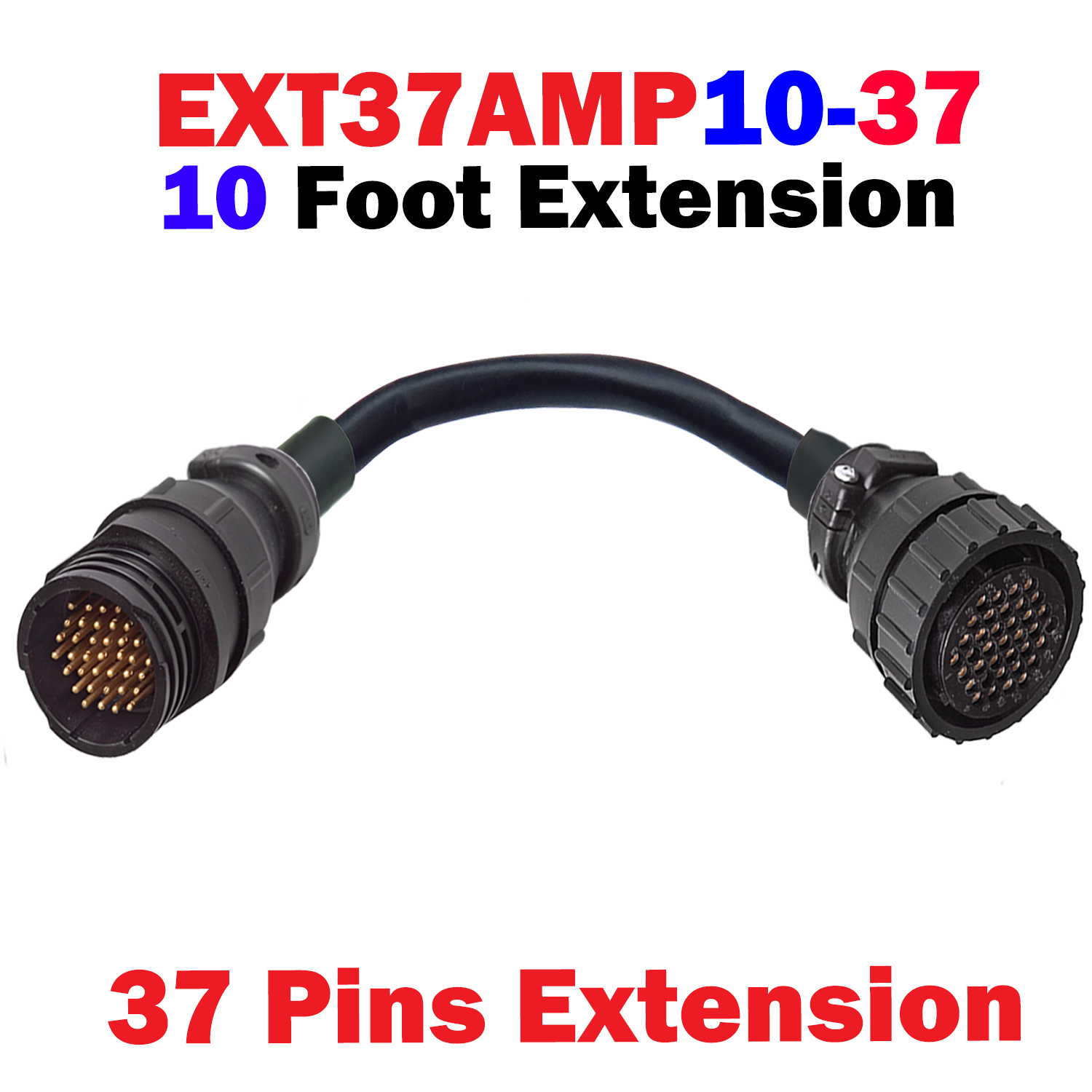 37 Pin Amp Extension Cables