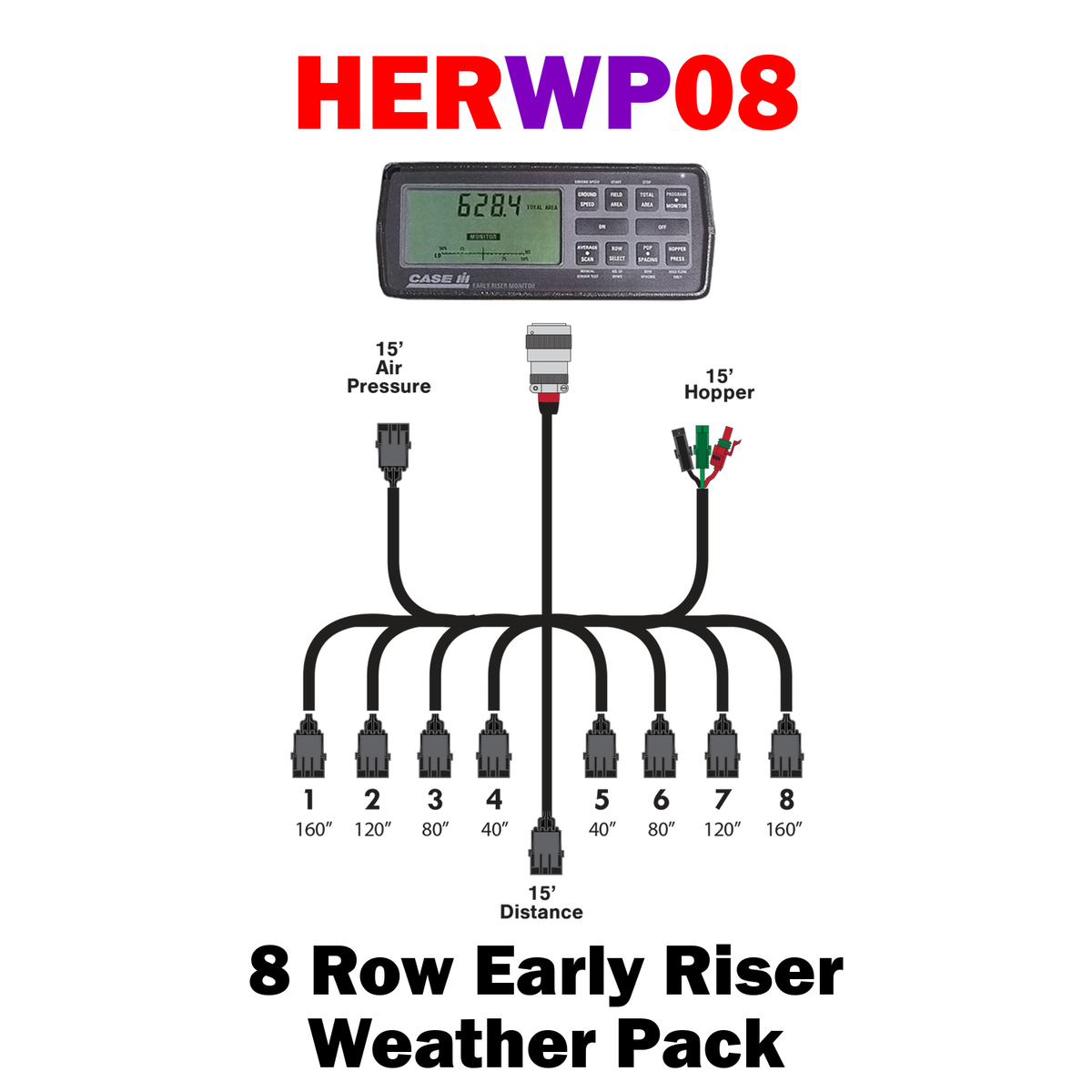 Planter Harnesses for Case IH Monitors
