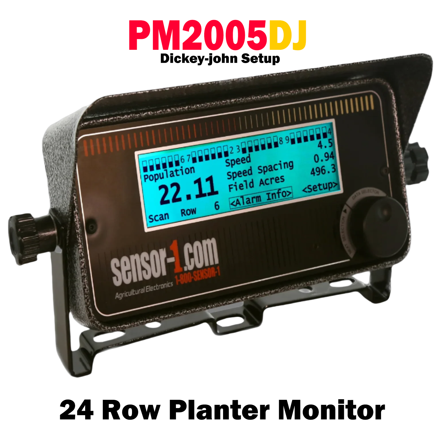 PM2005-DJ | 1-24 Row Population Planter Monitor