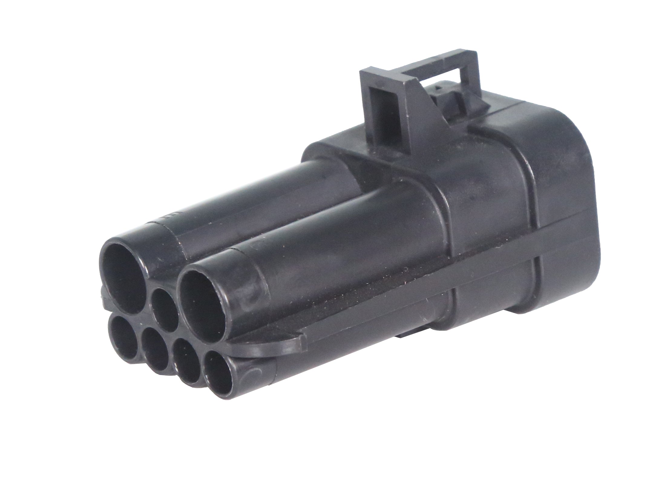 07 C-MP7-SMS | 7 pin male black Mixed150/480 SERIES