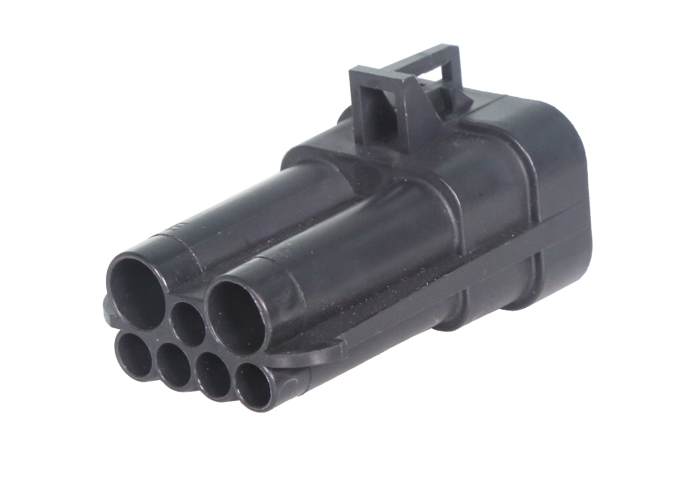 07 C-MP7-SMS | 7 pin male black Mixed150/480 SERIES