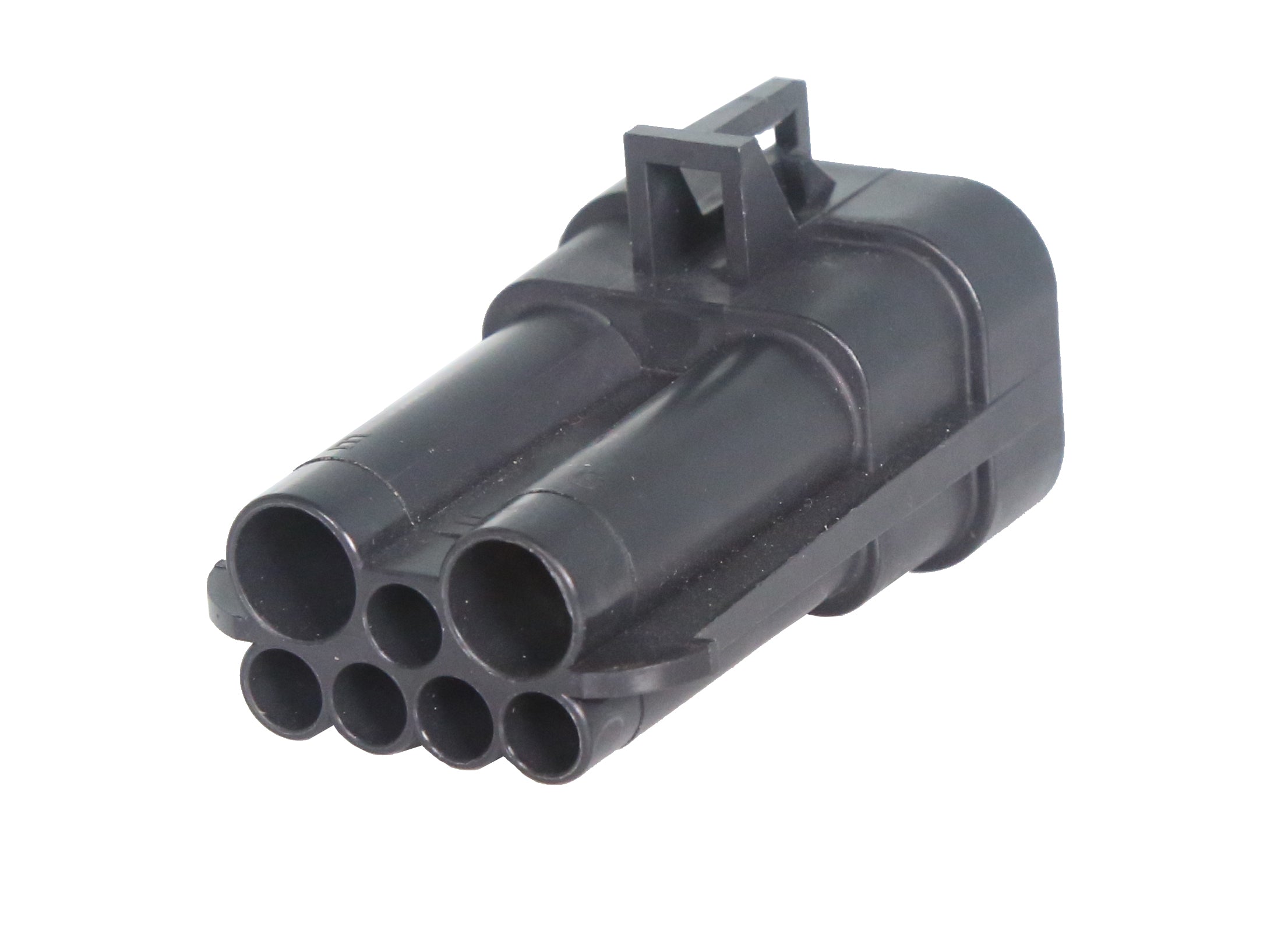 07 C-MP7-SMS | 7 pin male black Mixed150/480 SERIES