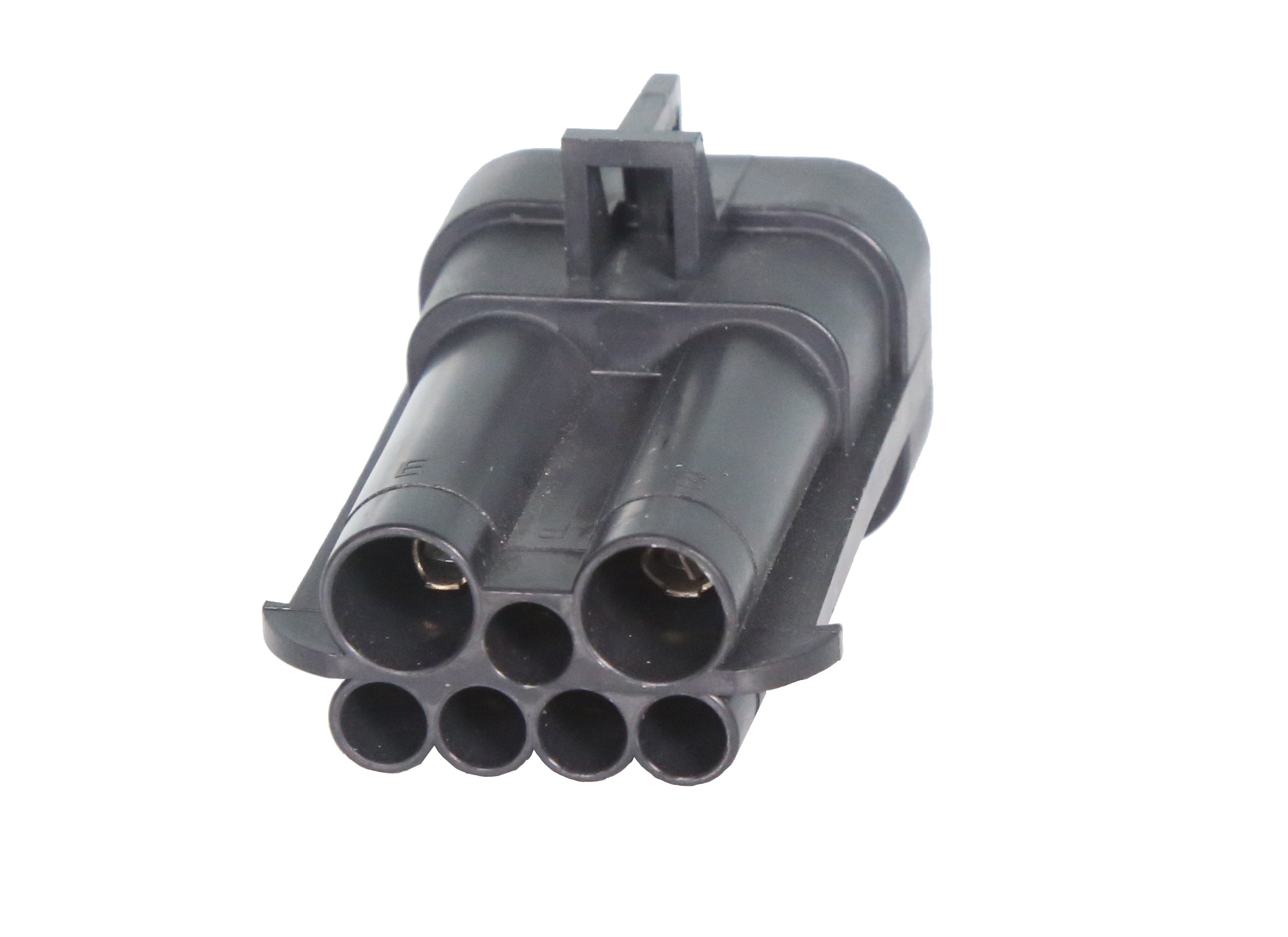 07 C-MP7-SMS | 7 pin male black Mixed150/480 SERIES