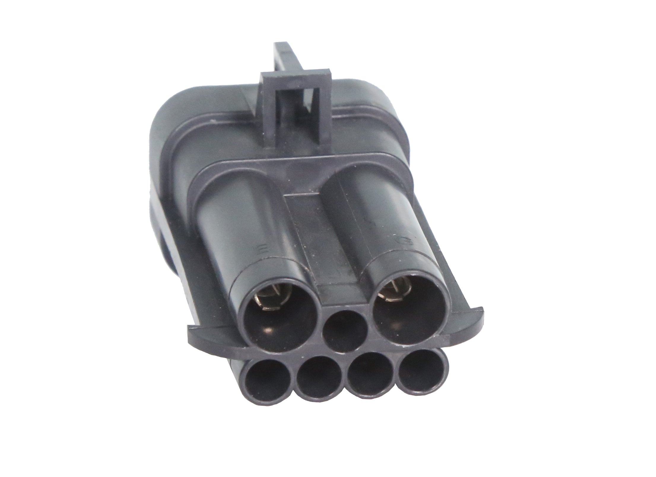 07 C-MP7-SMS | 7 pin male black Mixed150/480 SERIES