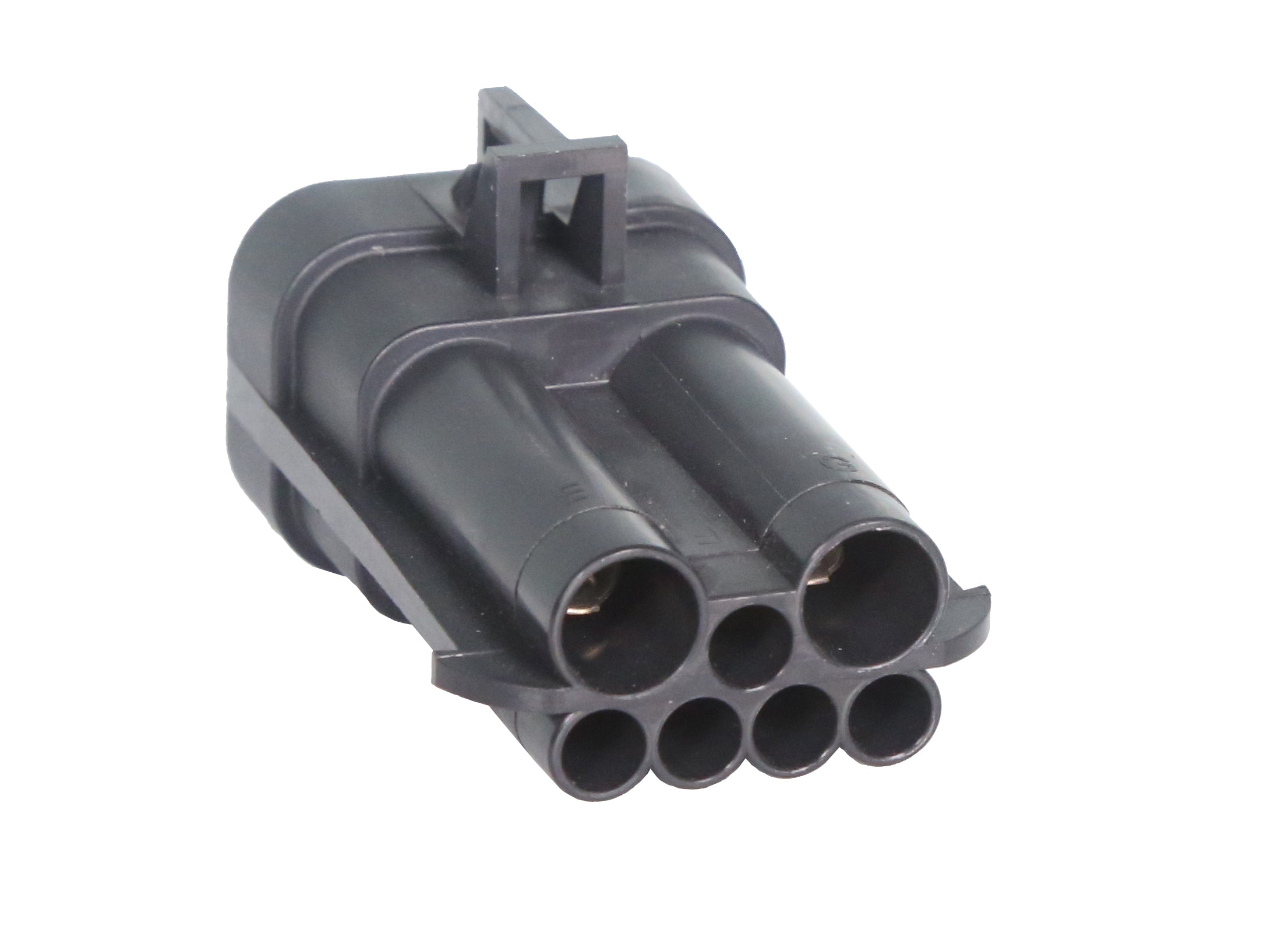 07 C-MP7-SMS | 7 pin male black Mixed150/480 SERIES