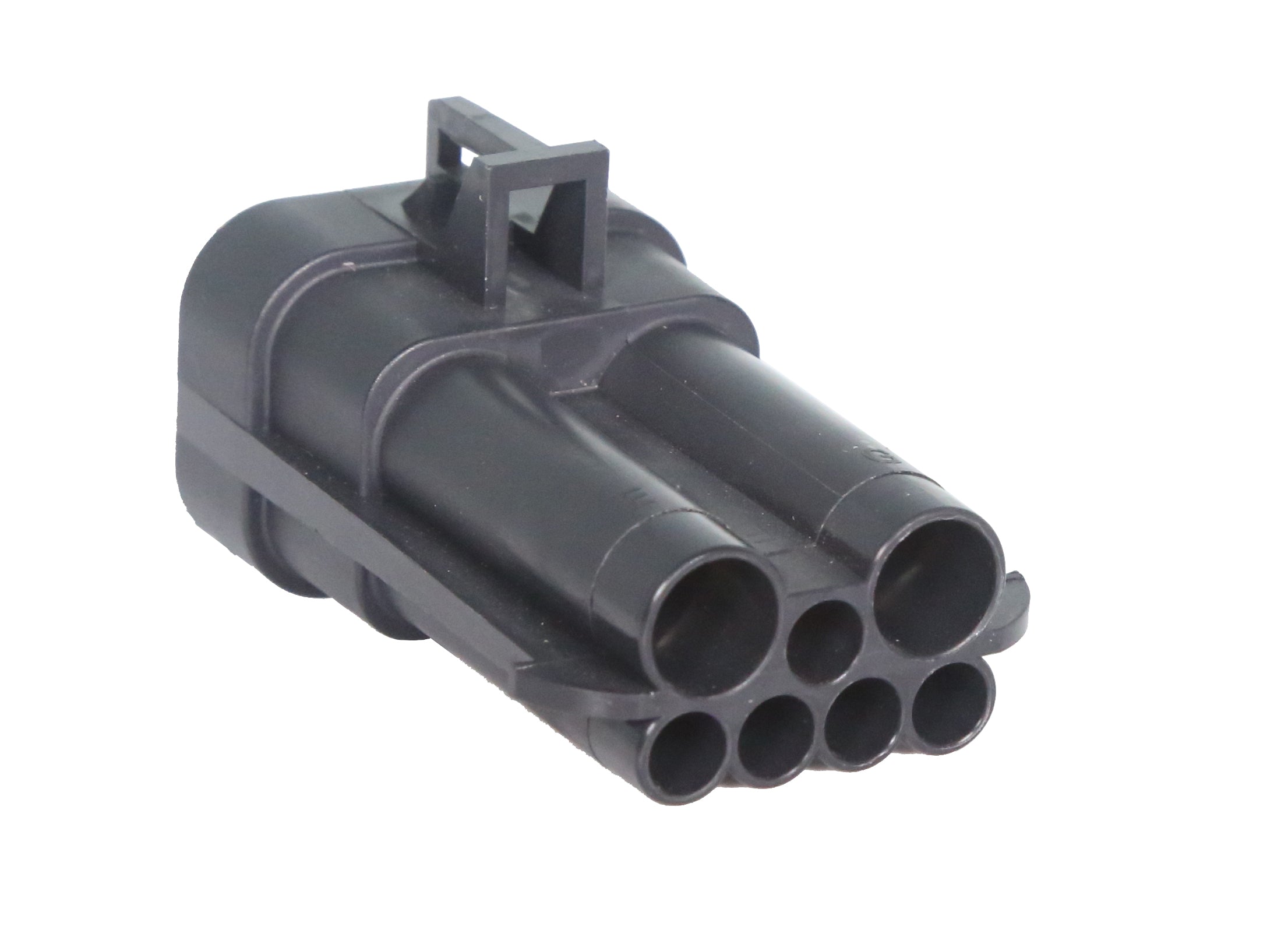 07 C-MP7-SMS | 7 pin male black Mixed150/480 SERIES