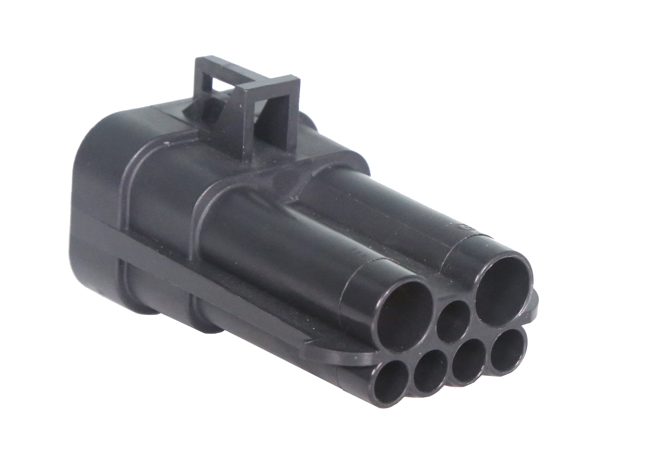 07 C-MP7-SMS | 7 pin male black Mixed150/480 SERIES
