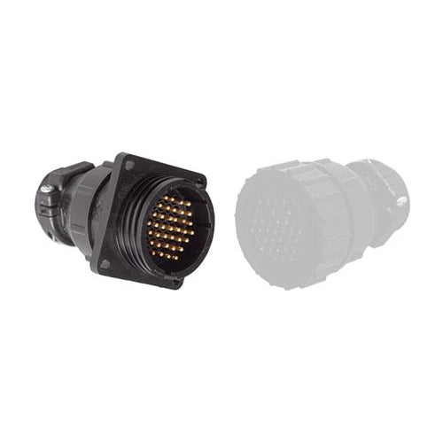 37 Pin AMP Flange Receptacle | C-AMP37SSFR