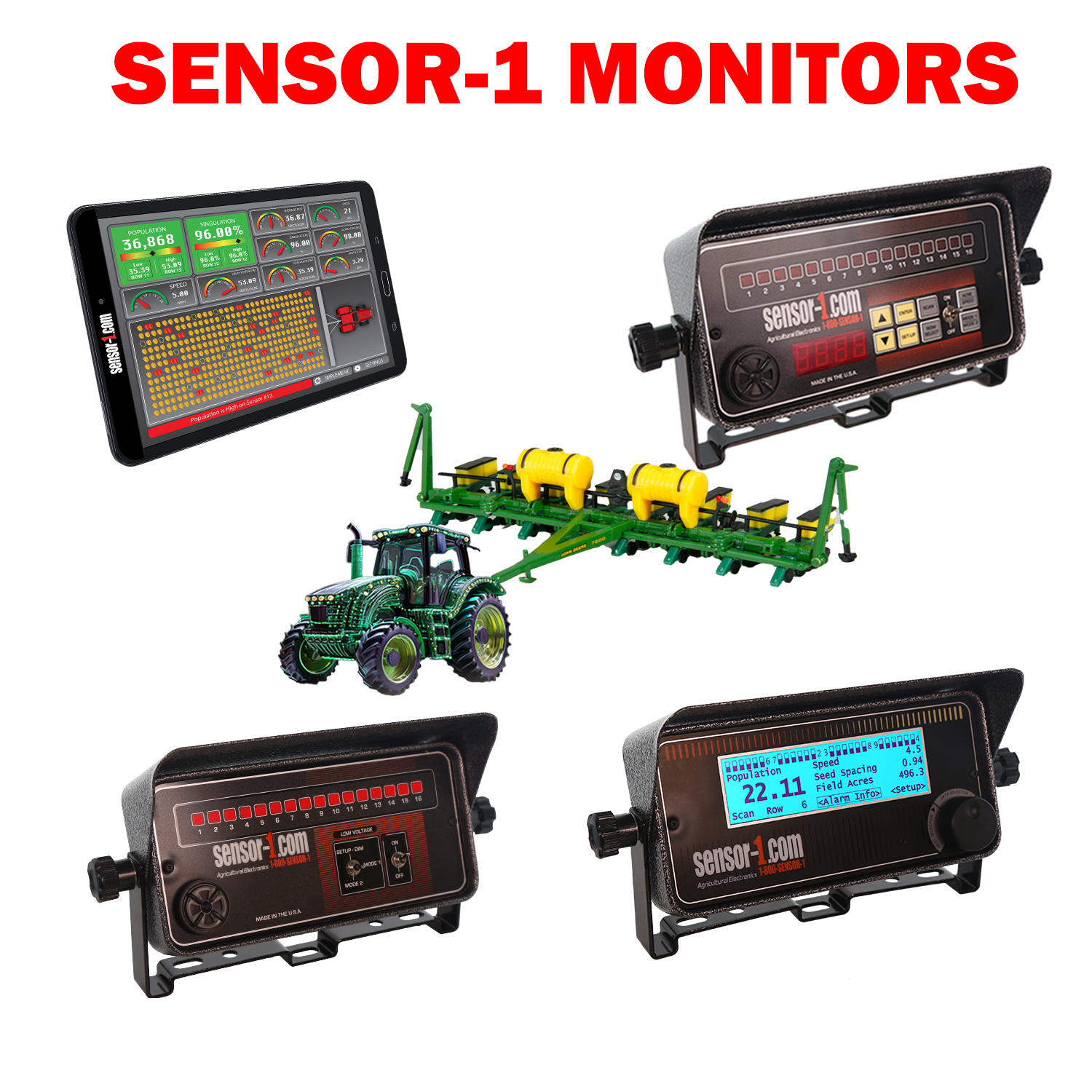 Sensor-1 Monitors
