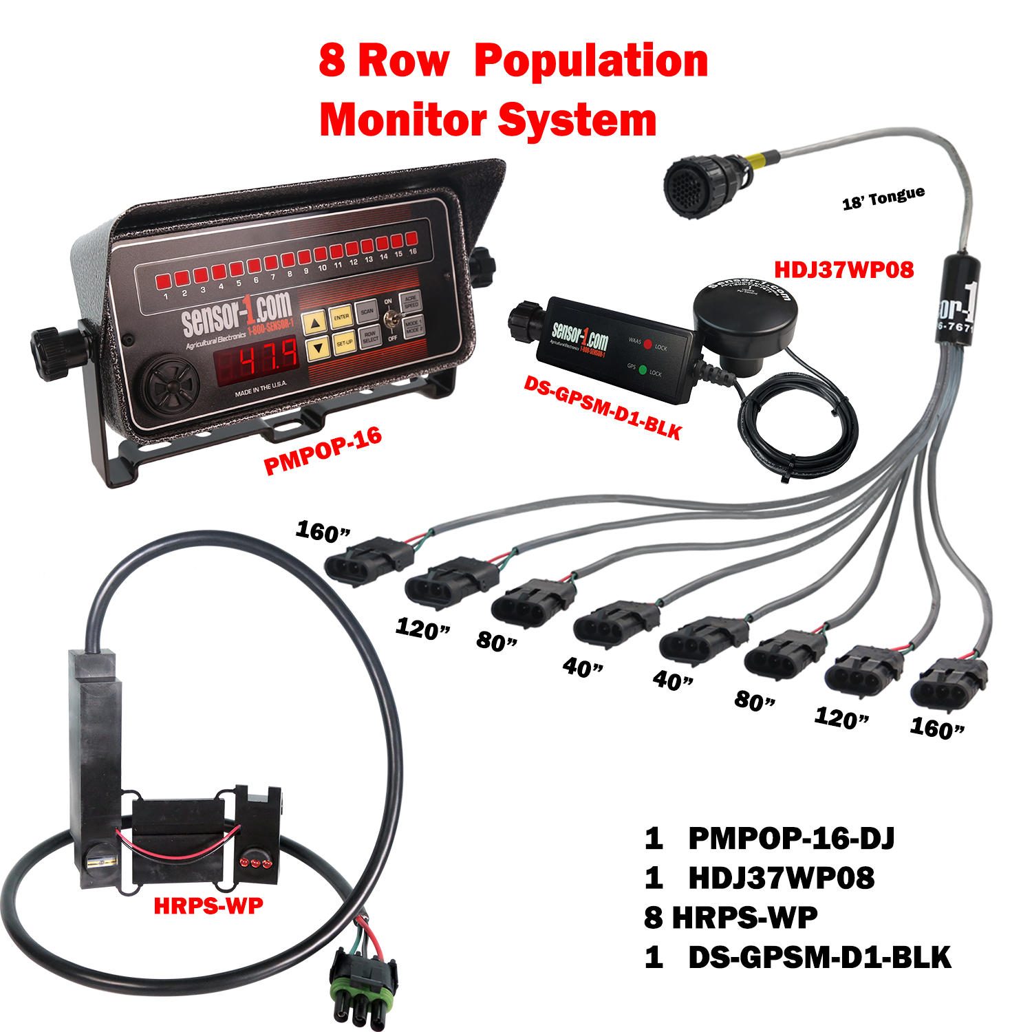 8 Row Population System