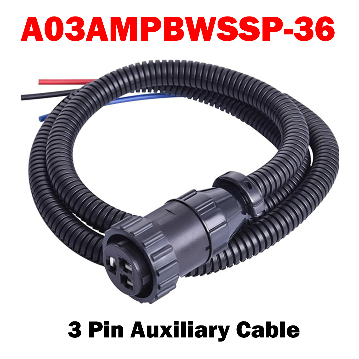 A03AMPBWSSP-36 | Pigtail for John Deere & Case IH