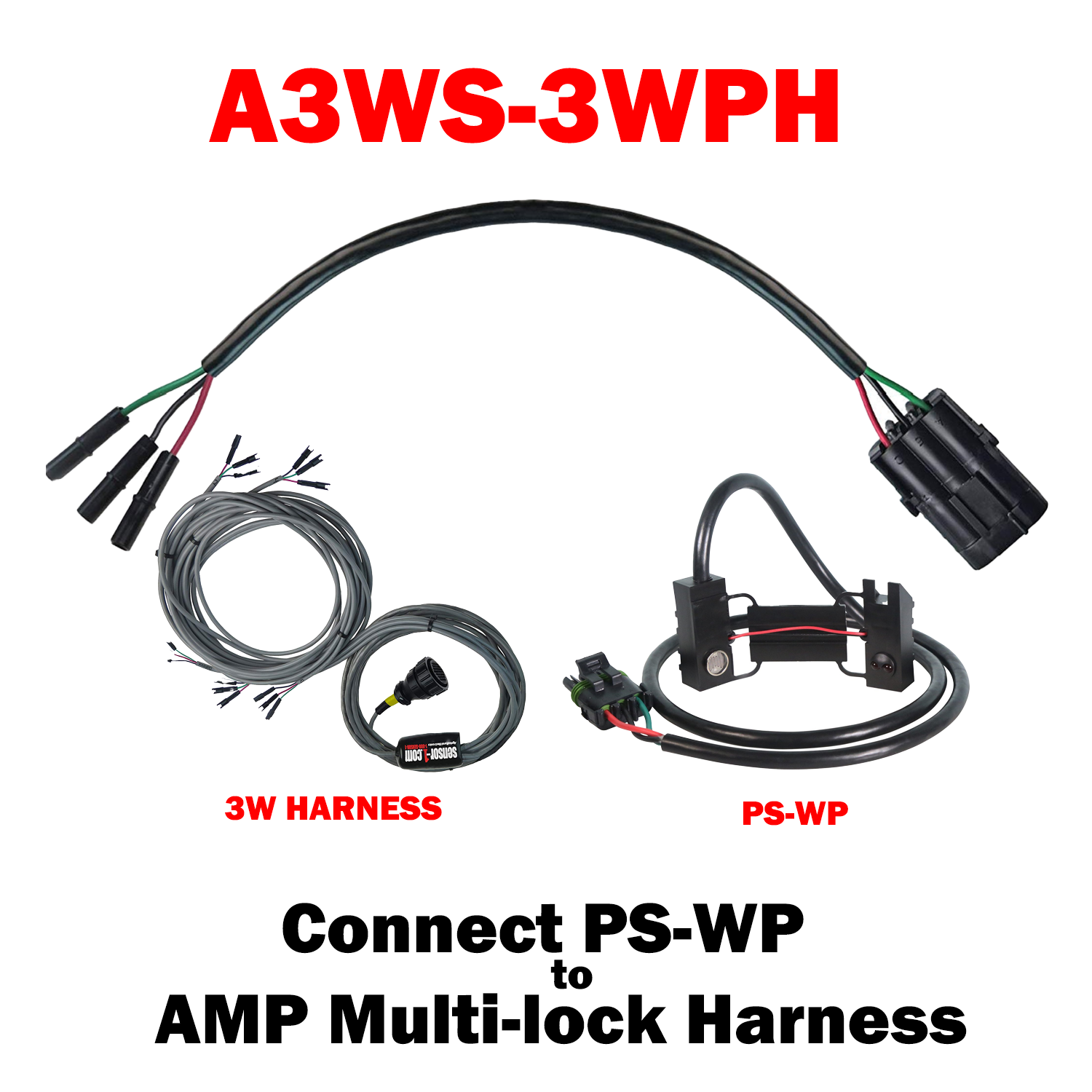 A3WS-3WPH | 3 Wire AMP to Weather Pack