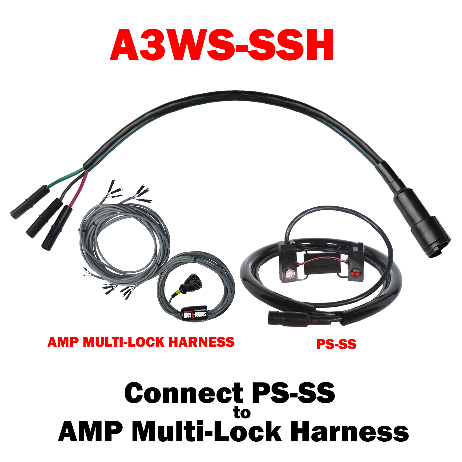 A3WS-SSH | 3 Wire AMP to Sure-Seal (Cannon)