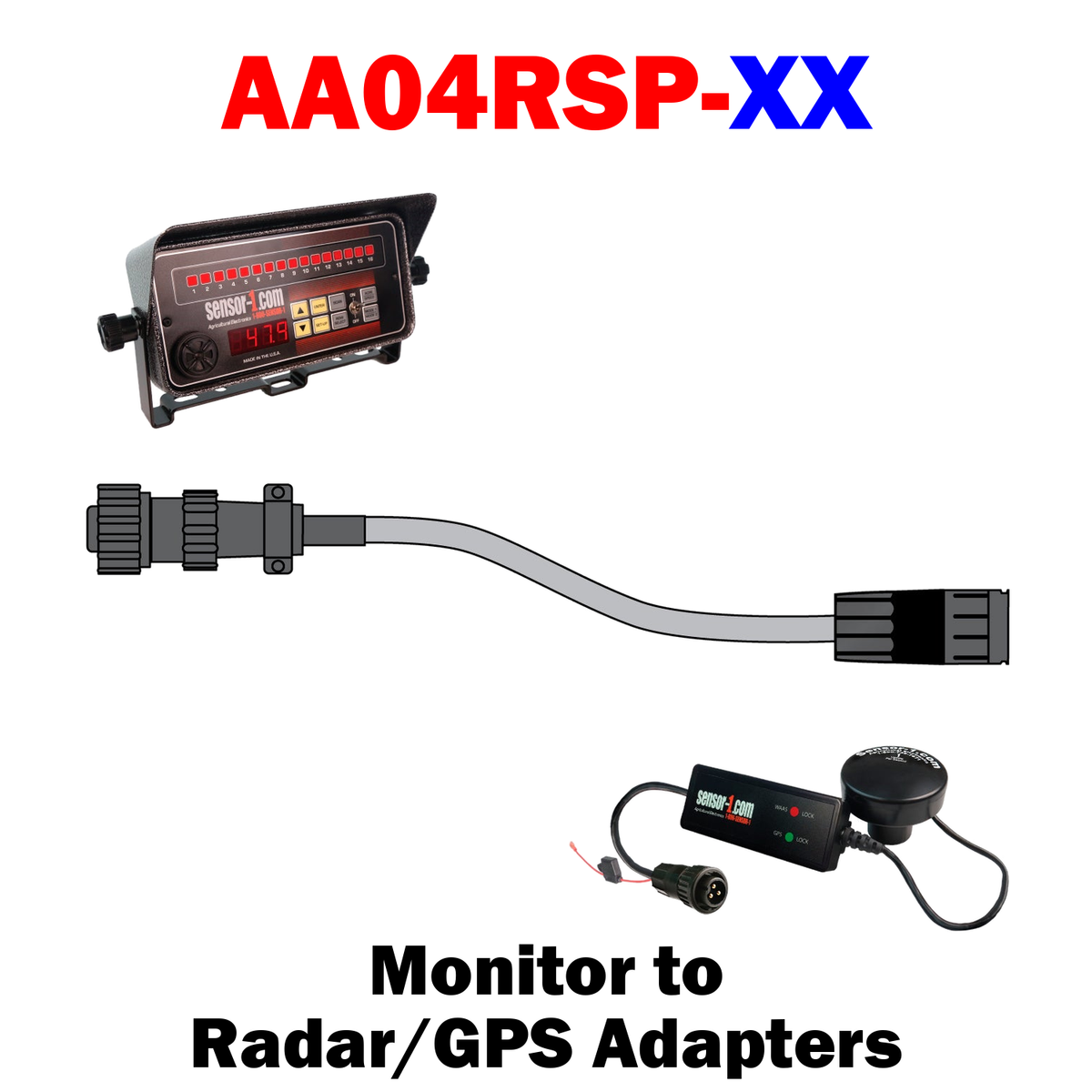 AA04RSP- | Monitor to Radar/GPS Adapters