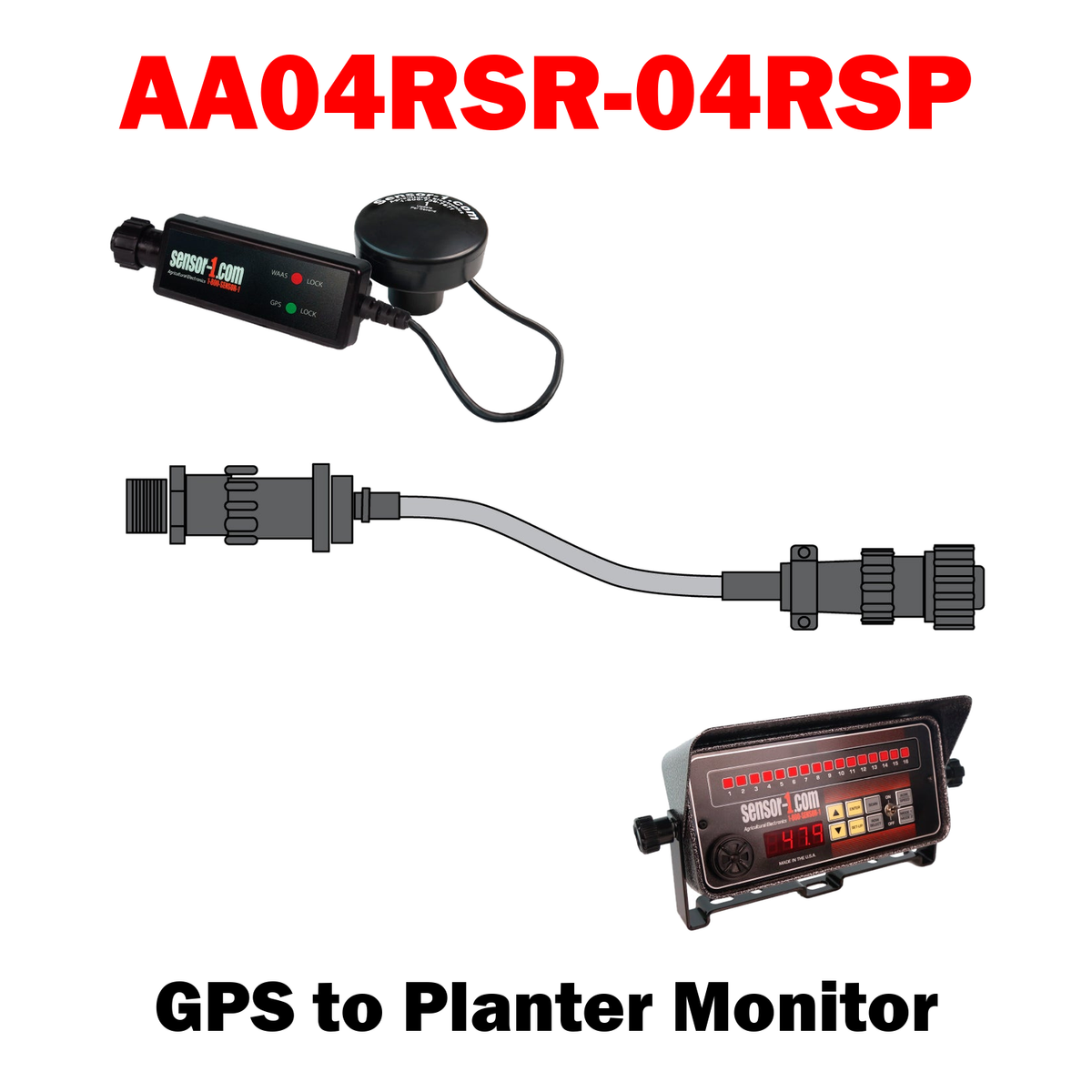 AA04RSR-04RSP | 4 Pin AMP GVS to 4 Pin AMP Adapter