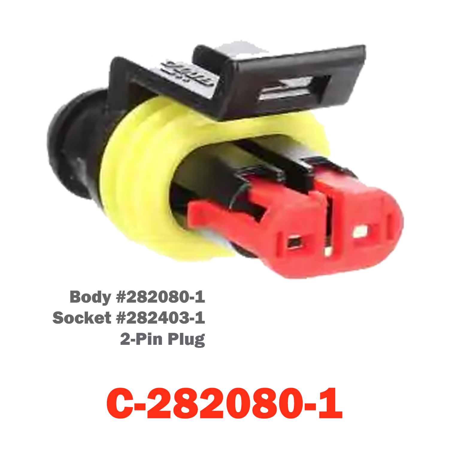 02 Pin Plug | C-282080-1