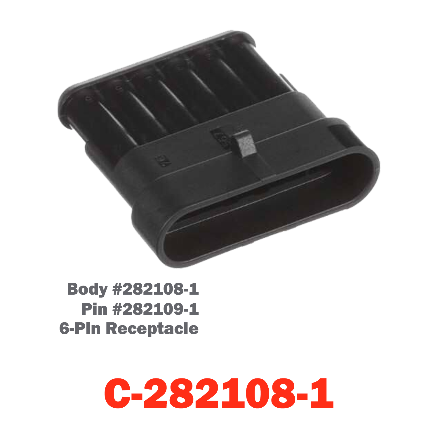 06 Pin Receptacle | C-282108-1
