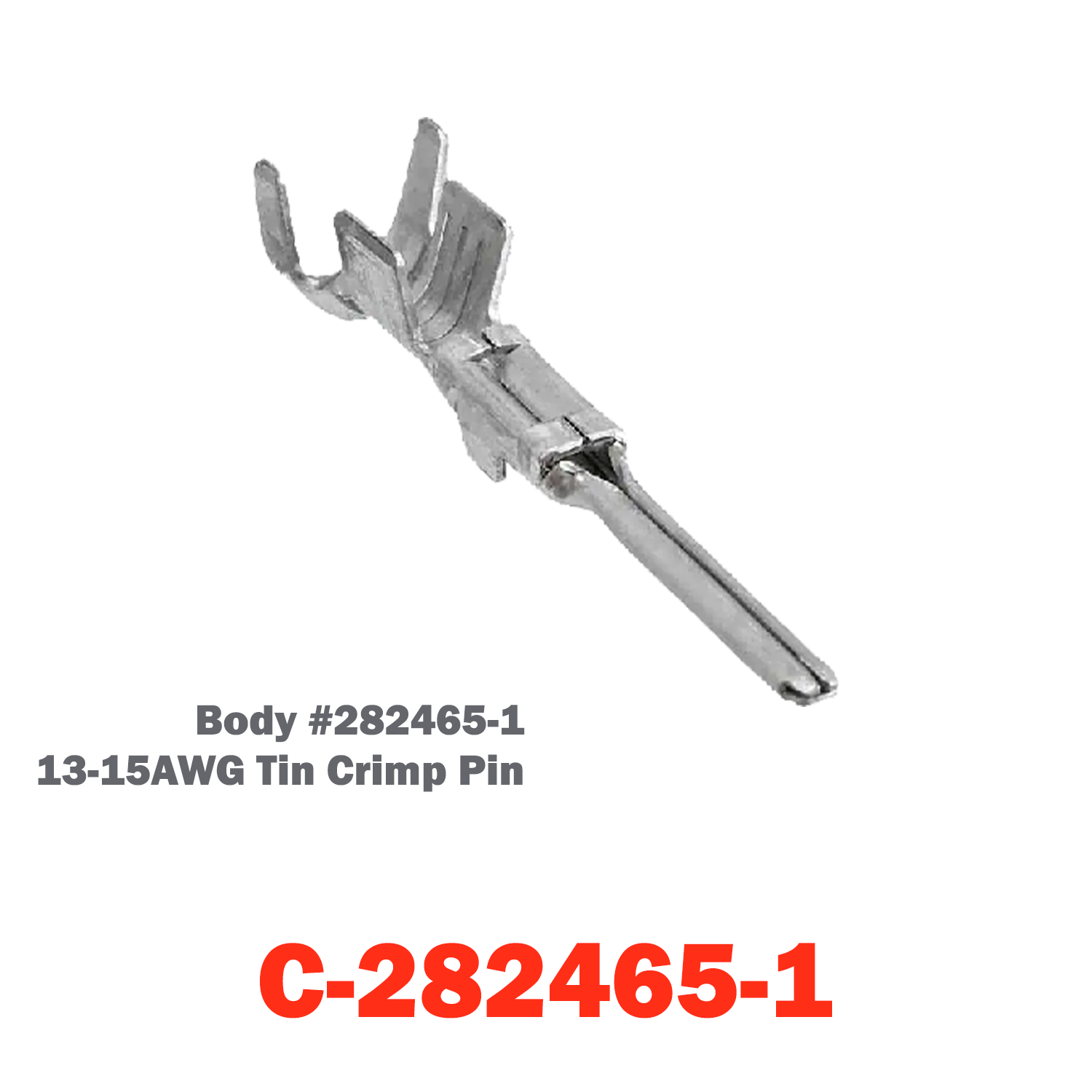 13-15AWG Tin Crip Pin | C-282465-1
