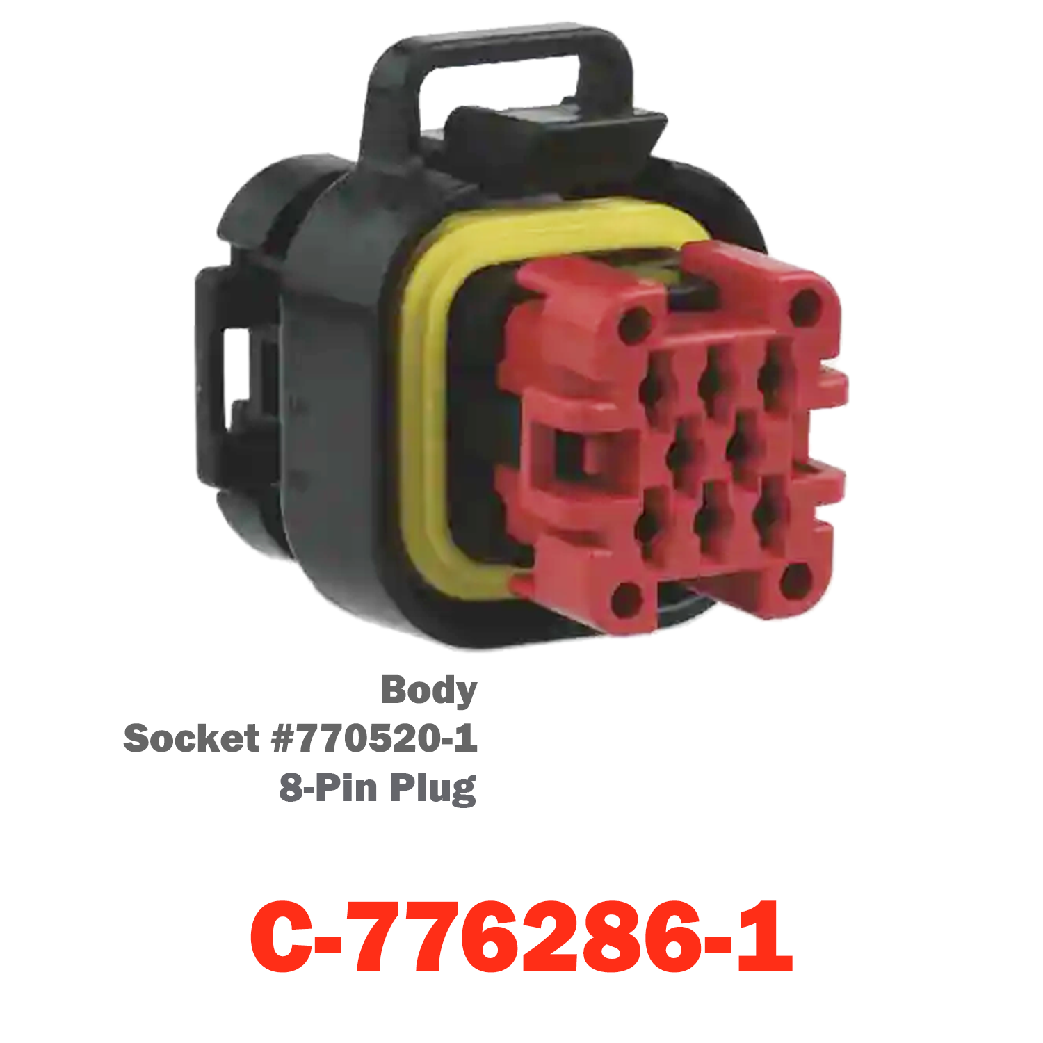 08 Pin Plug | C-776286-1