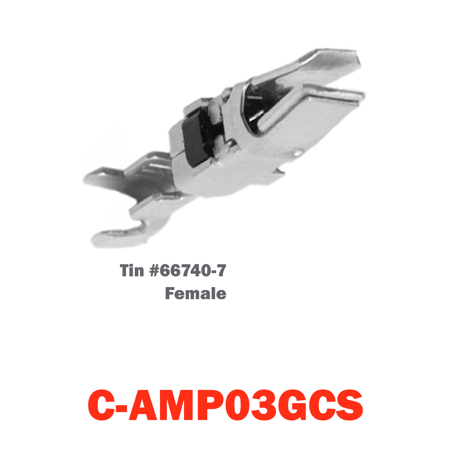 Female AMP Tin Pins | C-AMP03GCS