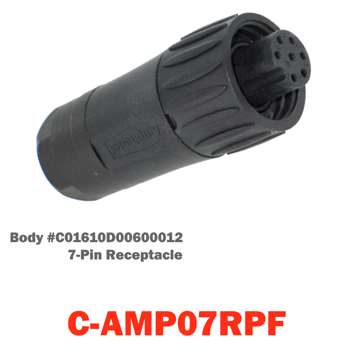 07 Pin AMP Connector | C-AMP07RPF
