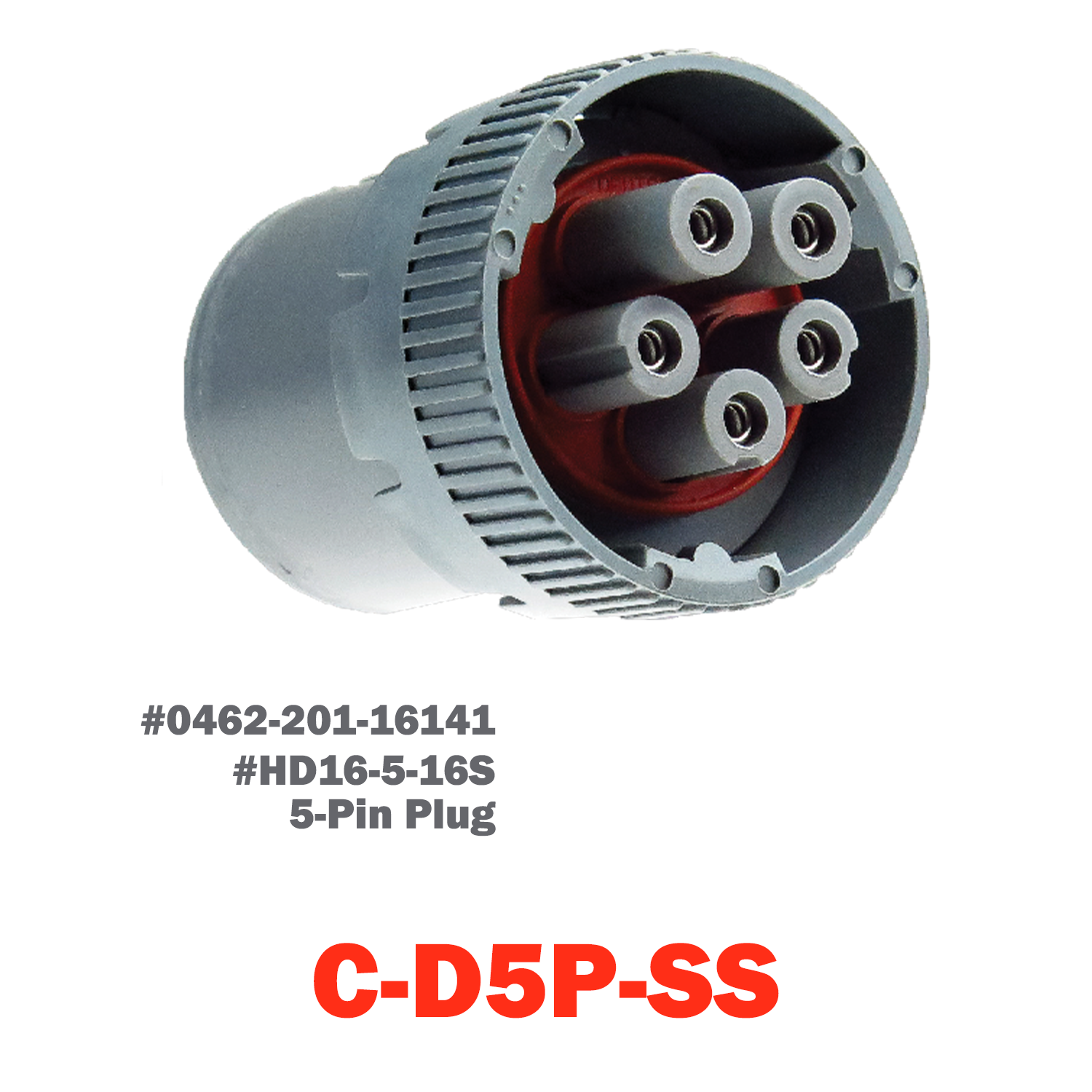 05 Pin Deutsch Plug | C-D5P-SS