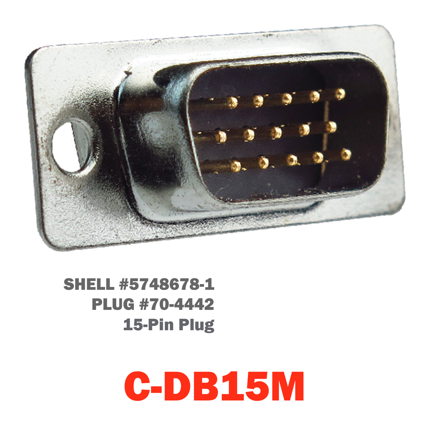 C-DB15M | DB15 Male Connector