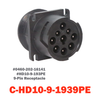 09 Pin Deutsch Receptacle  | C-HD10-9-1939PE