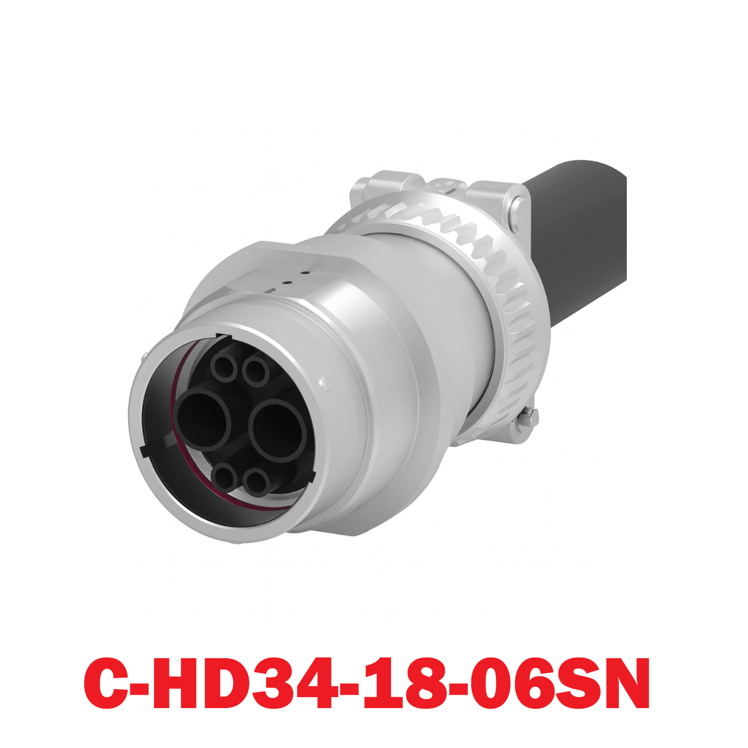 06 Pin Deutsch Receptacle | C-HD34-18-06SN