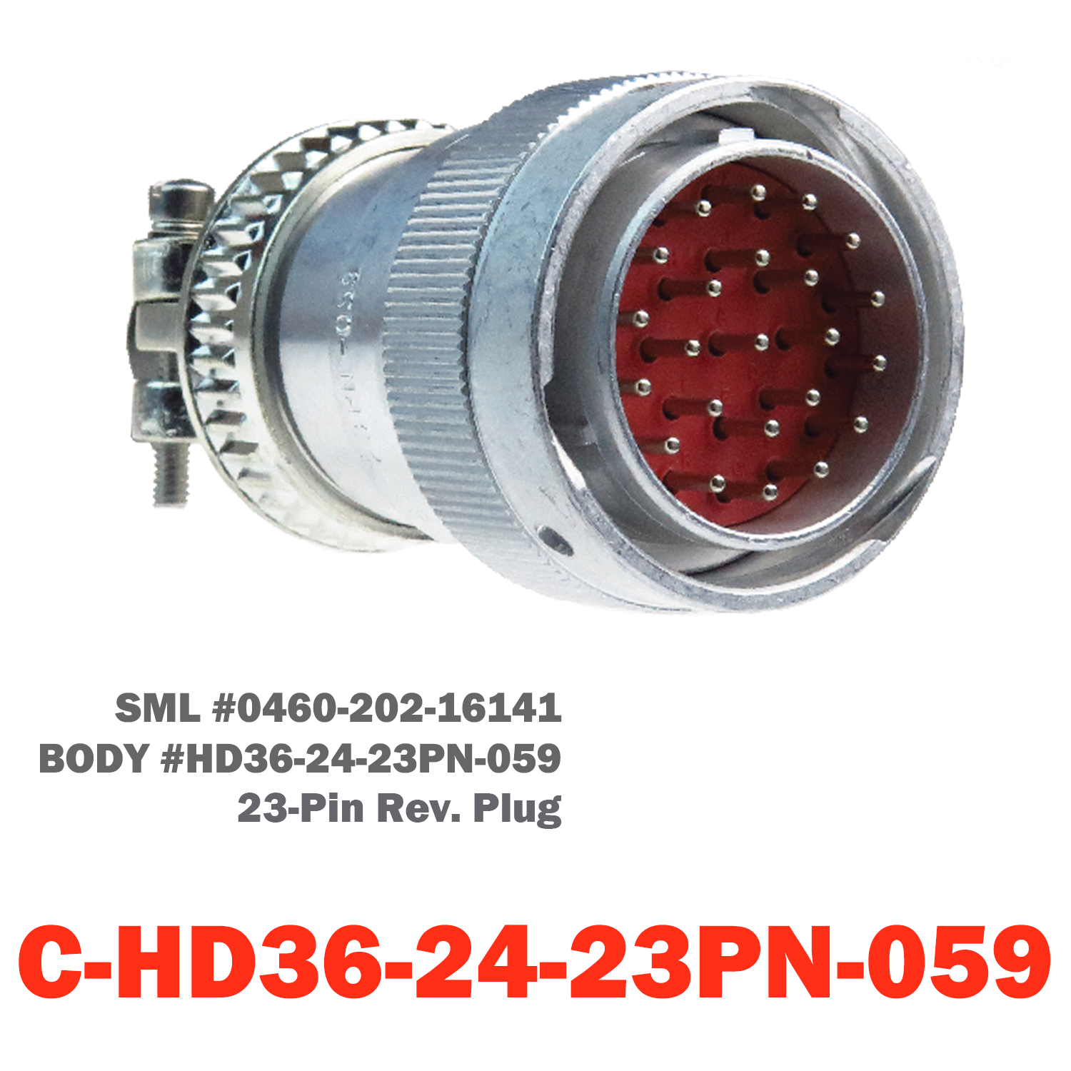 23 Pin Deutsch Plug | C-HD36-24-23PN-059