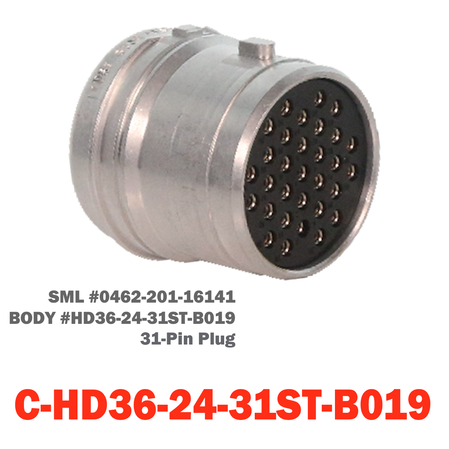 31 Pin Deutsch Plug | C-HD36-24-31ST-B019